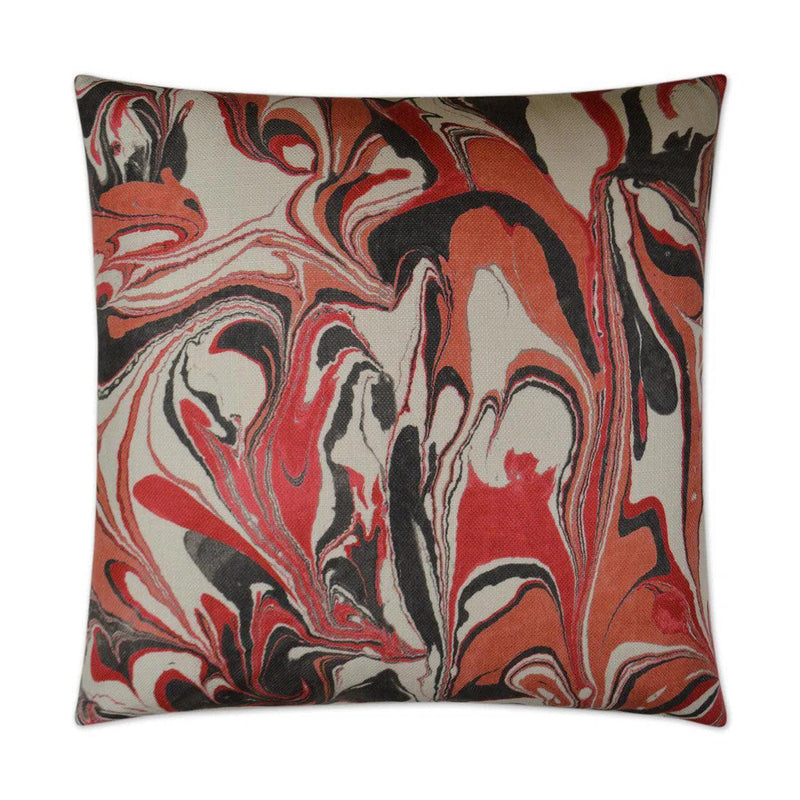 Jada Coral Throw Pillow With Insert Throw Pillows LOOMLAN By D.V. Kap