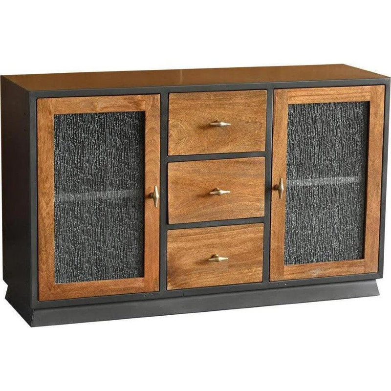 Jadwin 3 Drawer and 2 Door Wood Sideboard Sideboards LOOMLAN By LOOMLAN