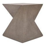 Jagger Fiber Reinforced Concrete Side Table Outdoor Side Tables LOOMLAN By Urbia