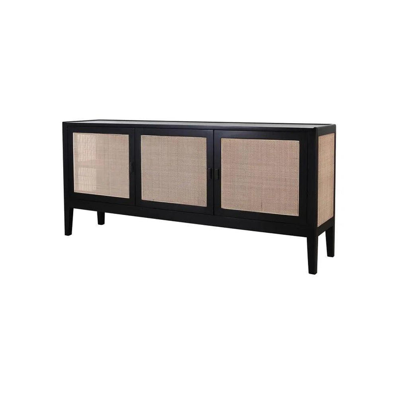 James Cabinet Black / Natural Sideboards LOOMLAN By Artesia