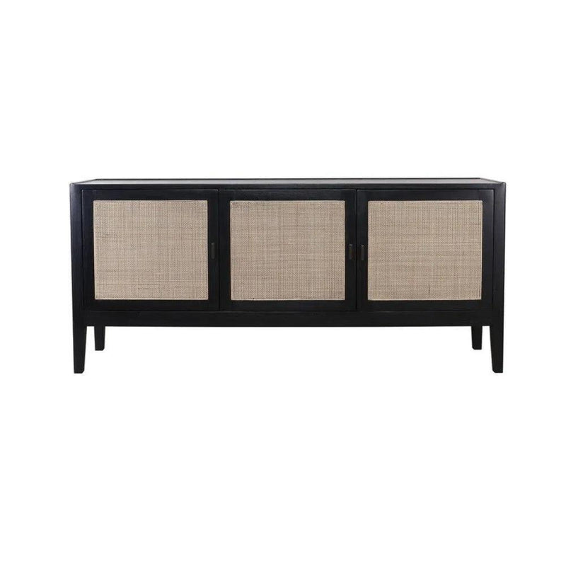 James Cabinet Black / Natural Sideboards LOOMLAN By Artesia