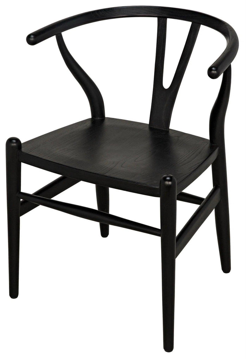 James Relax Chair, Charcoal Black Dining Chairs LOOMLAN By Noir