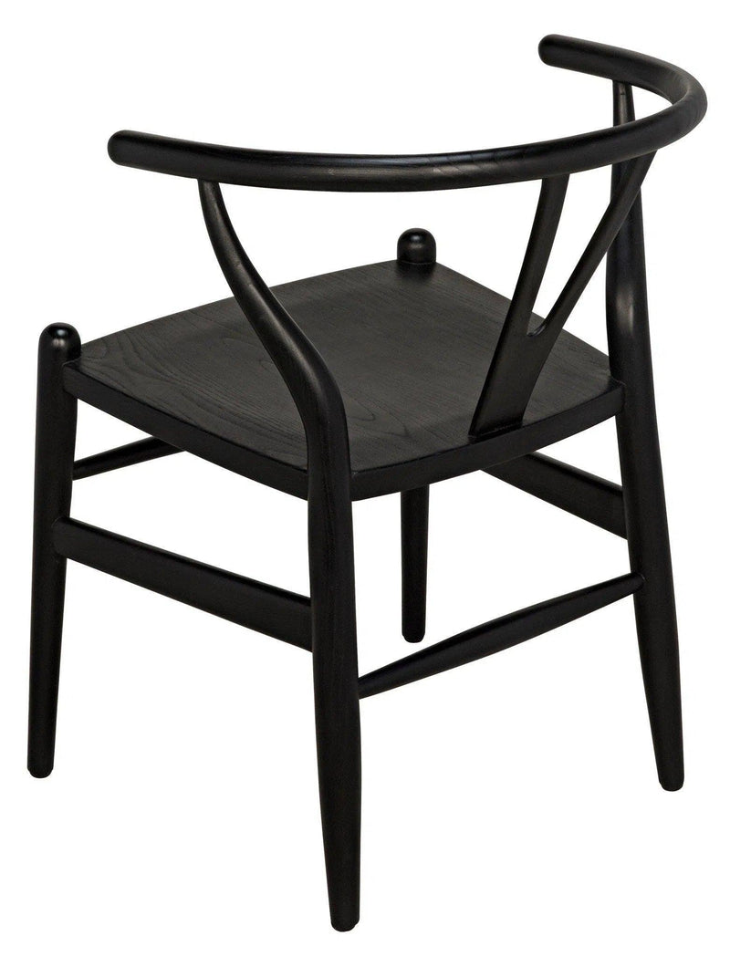 James Relax Chair, Charcoal Black Dining Chairs LOOMLAN By Noir