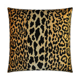 Jamil Animal Orange Brown Large Throw Pillow With Insert Throw Pillows LOOMLAN By D.V. Kap