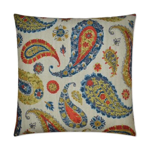 Jaminga Multi Color Throw Pillow With Insert Throw Pillows LOOMLAN By D.V. Kap