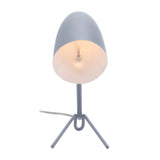 Jamison Table Lamp Matte Gray Table Lamps LOOMLAN By Zuo Modern