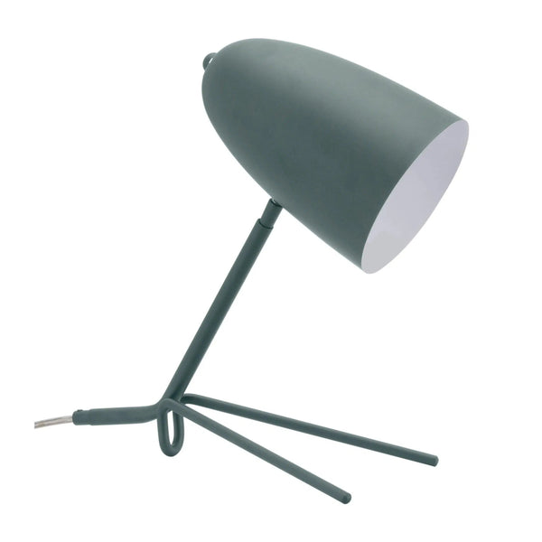 Jamison Table Lamp Matte Green Table Lamps LOOMLAN By Zuo Modern