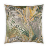 Jandula Green Throw Pillow With Insert Throw Pillows LOOMLAN By D.V. Kap