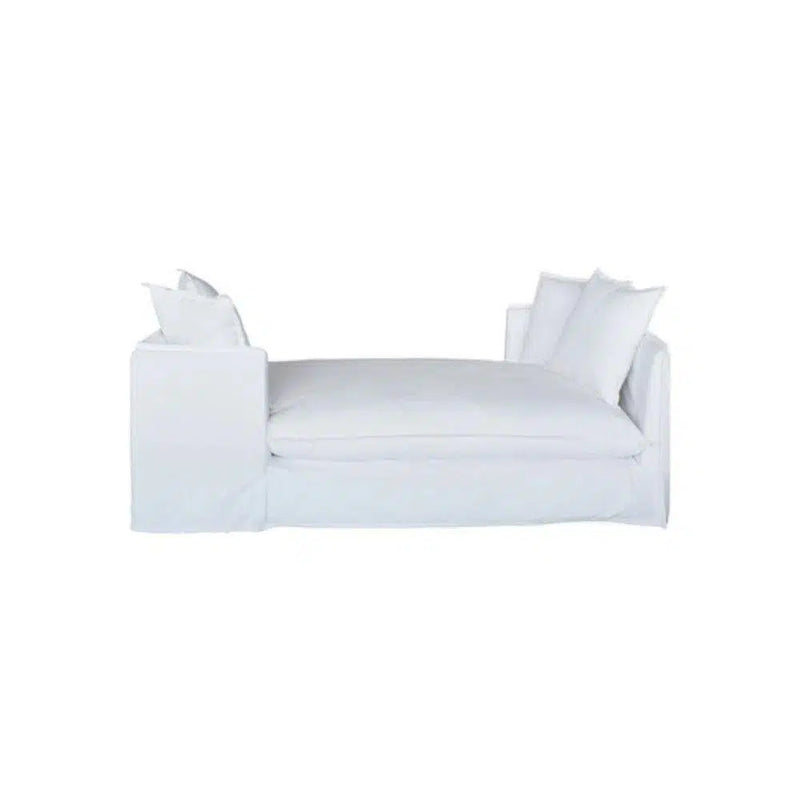 Jason Outdoor Slipcovered Daybed White Beds LOOMLAN By Artesia