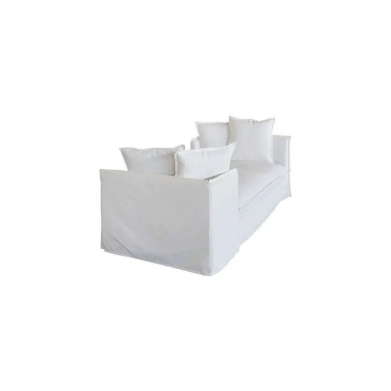 Jason Outdoor Slipcovered Daybed White Beds LOOMLAN By Artesia