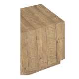 Jasper Reclaimed Pine Brown Rectangular Accent Table Side Tables LOOMLAN By Moe's Home