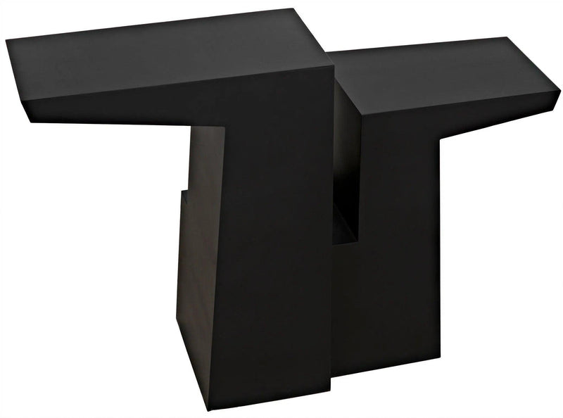 Jazz Console, Black Steel Console Tables LOOMLAN By Noir