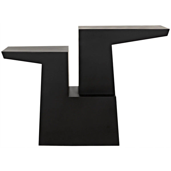 Jazz Console, Black Steel Console Tables LOOMLAN By Noir