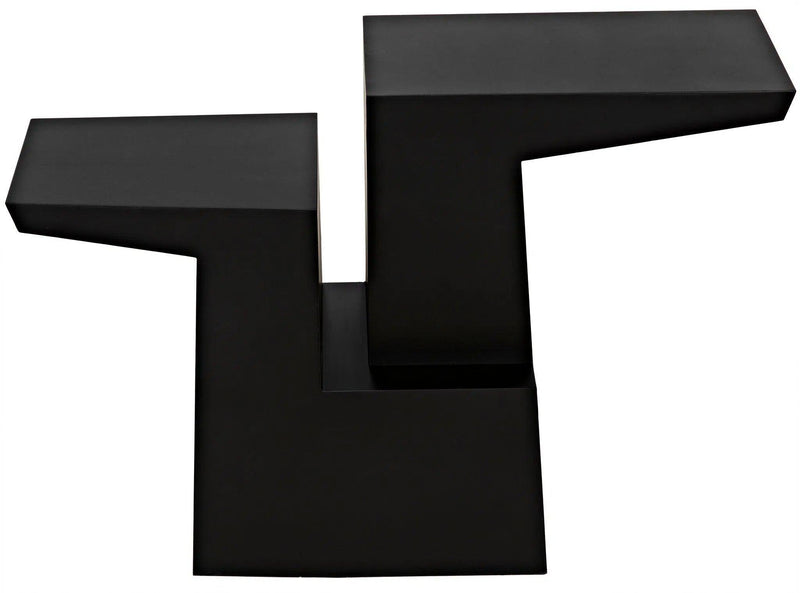 Jazz Console, Black Steel Console Tables LOOMLAN By Noir