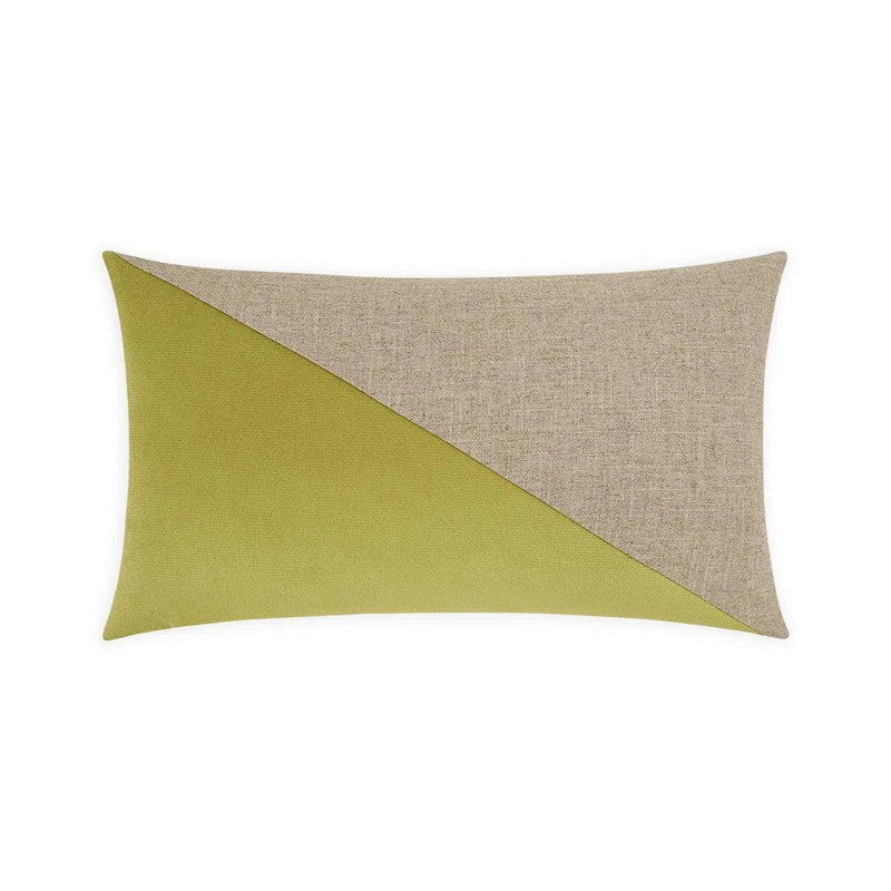 Jefferson Lumbar Lime Throw Pillow With Insert Throw Pillows LOOMLAN By D.V. Kap