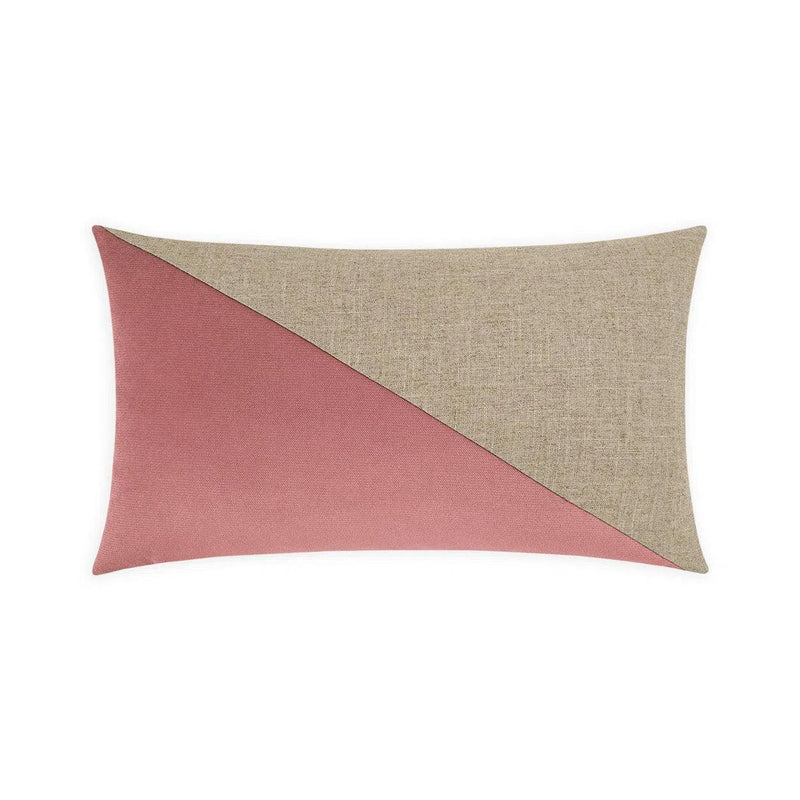 Jefferson Lumbar Orchid Pink Throw Pillow With Insert Throw Pillows LOOMLAN By D.V. Kap