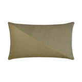 Jefferson Lumbar Tiger's Eye Color block Tan Taupe Large Throw Pillow With Insert Throw Pillows LOOMLAN By D.V. Kap