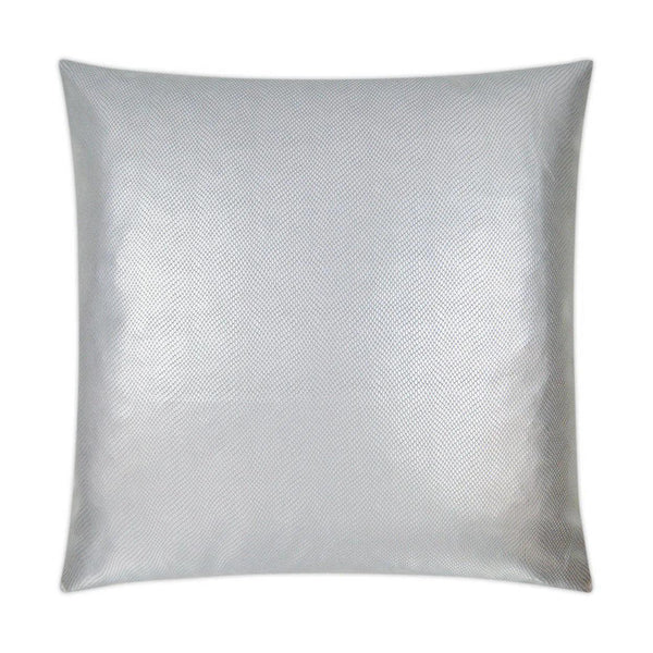 Jenkins Silver Grey Throw Pillow With Insert Throw Pillows LOOMLAN By D.V. Kap