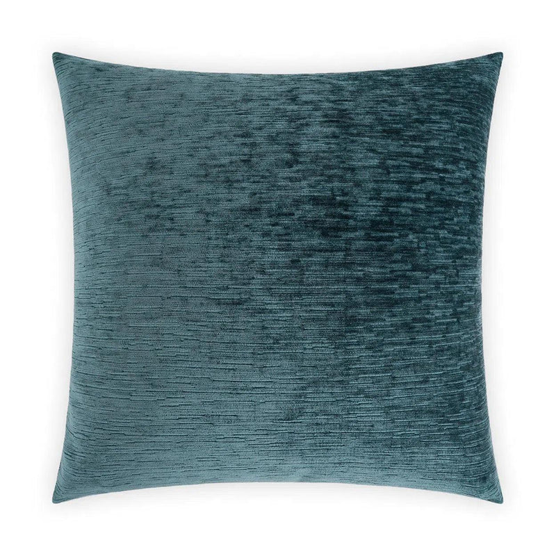 Jennry Teal Throw Pillow With Insert Throw Pillows LOOMLAN By D.V. Kap