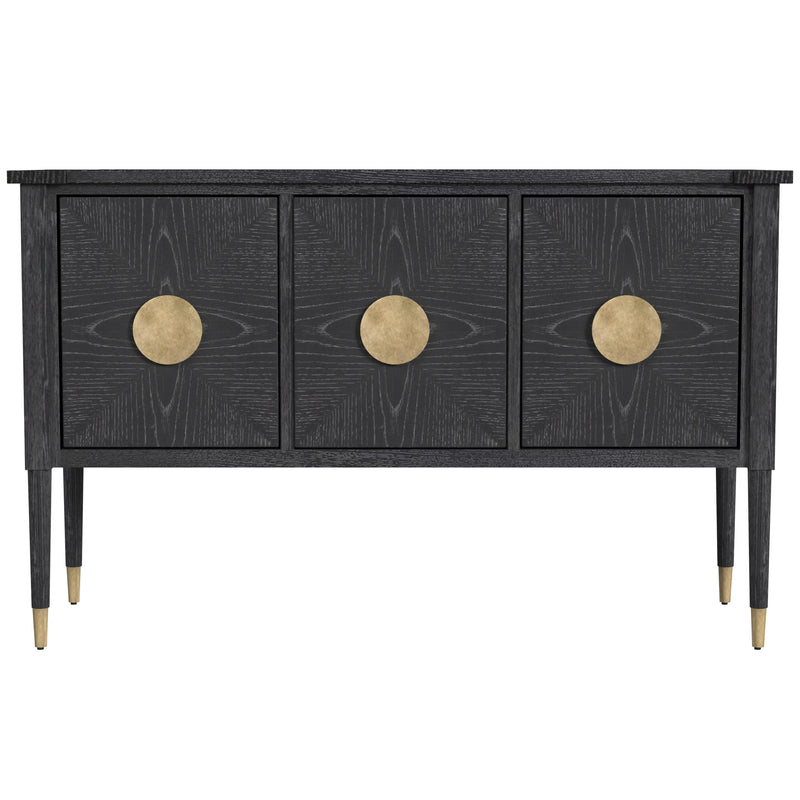 Jensen Wood Black Server Sideboards LOOMLAN By Bassett Mirror