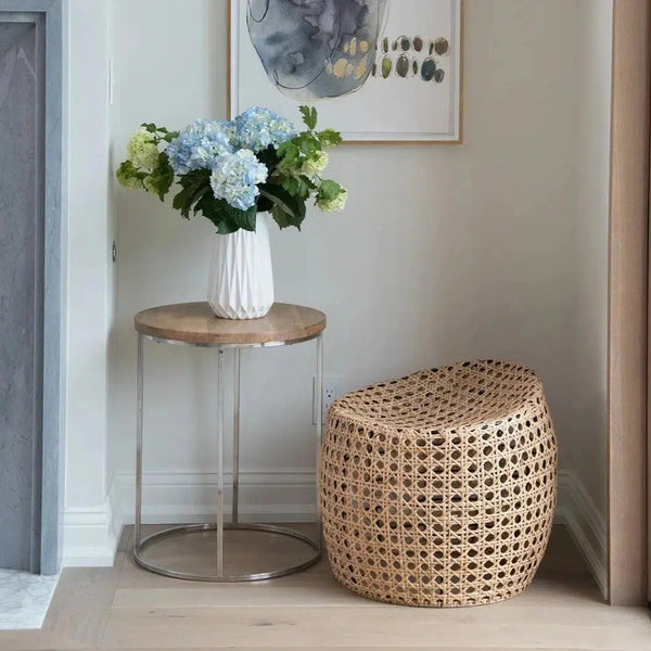 Jeslin Stool Poufs and Stools LOOMLAN By Artesia