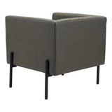 Jess Accent Chair Green Accent Chairs LOOMLAN By Zuo Modern