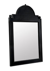 Jess Wood Black Vertical Mirror Wall Mirrors LOOMLAN By Noir