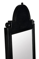 Jess Wood Black Vertical Mirror Wall Mirrors LOOMLAN By Noir