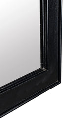 Jess Wood Black Vertical Mirror Wall Mirrors LOOMLAN By Noir