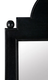 Jess Wood Black Vertical Mirror Wall Mirrors LOOMLAN By Noir