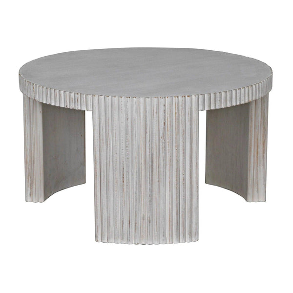 Jgor Coffee Table, White Wash Coffee Tables LOOMLAN By Noir