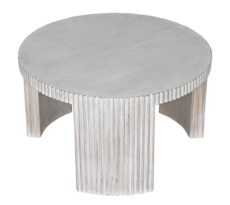 Jgor Coffee Table, White Wash Coffee Tables LOOMLAN By Noir