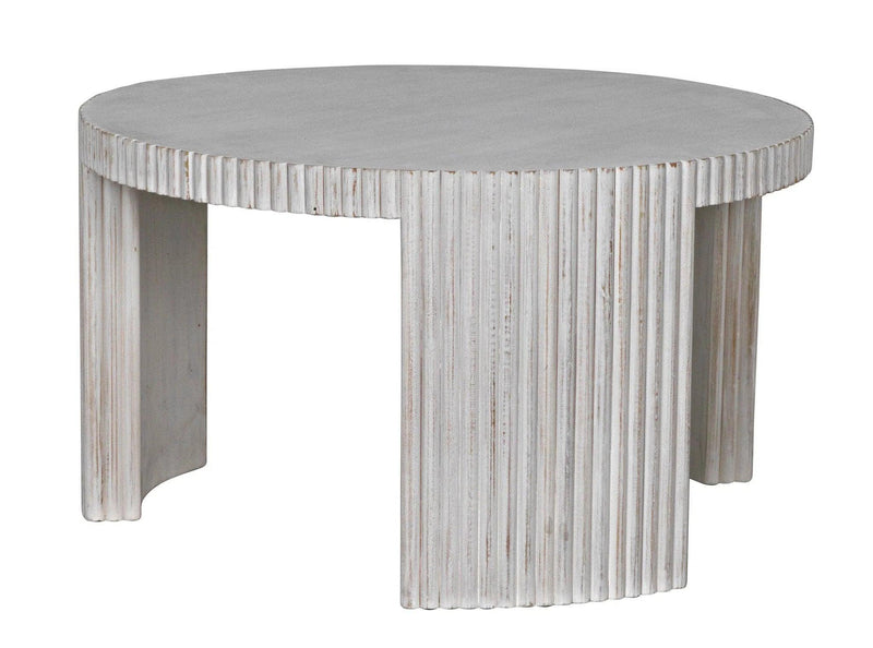 Jgor Coffee Table, White Wash Coffee Tables LOOMLAN By Noir