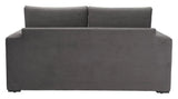 Jide Wood Grey Sleeper Sofa Sofas & Loveseats LOOMLAN By Zuo Modern