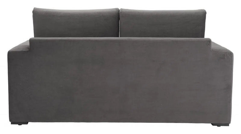 Jide Wood Grey Sleeper Sofa Sofas & Loveseats LOOMLAN By Zuo Modern