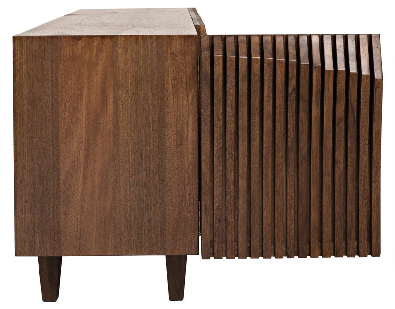 Jin-Ho Wood Dark Walnut Sideboard Sideboards LOOMLAN By Noir