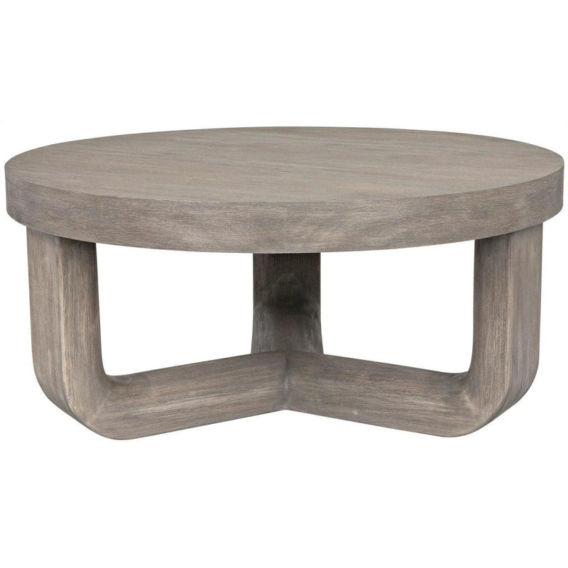 Joel Wood Distressed Grey Coffee Table Coffee Tables LOOMLAN By Noir