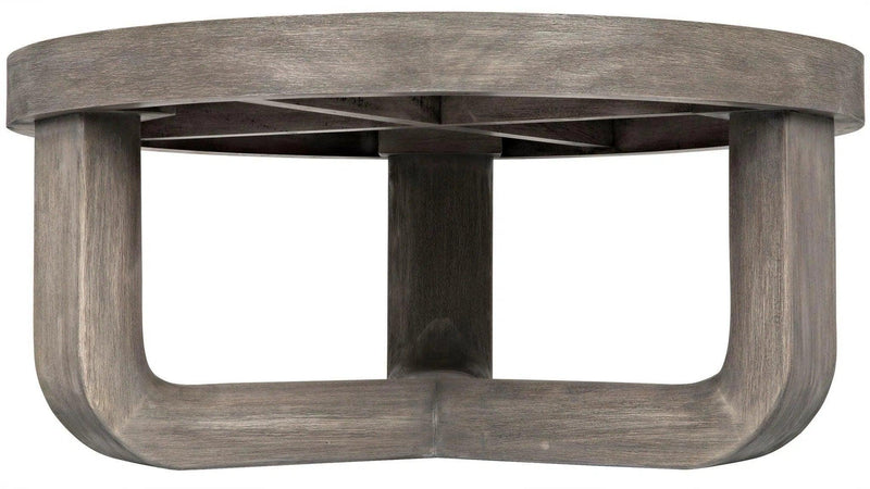 Joel Wood Distressed Grey Coffee Table Coffee Tables LOOMLAN By Noir