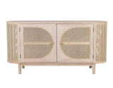 Joelle Natural Wood Cabinet Accent Cabinets LOOMLAN By Artesia