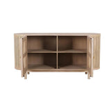 Joelle Natural Wood Cabinet Accent Cabinets LOOMLAN By Artesia