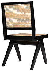 Joseph Side Chair, Charcoal Black Dining Chairs LOOMLAN By Noir