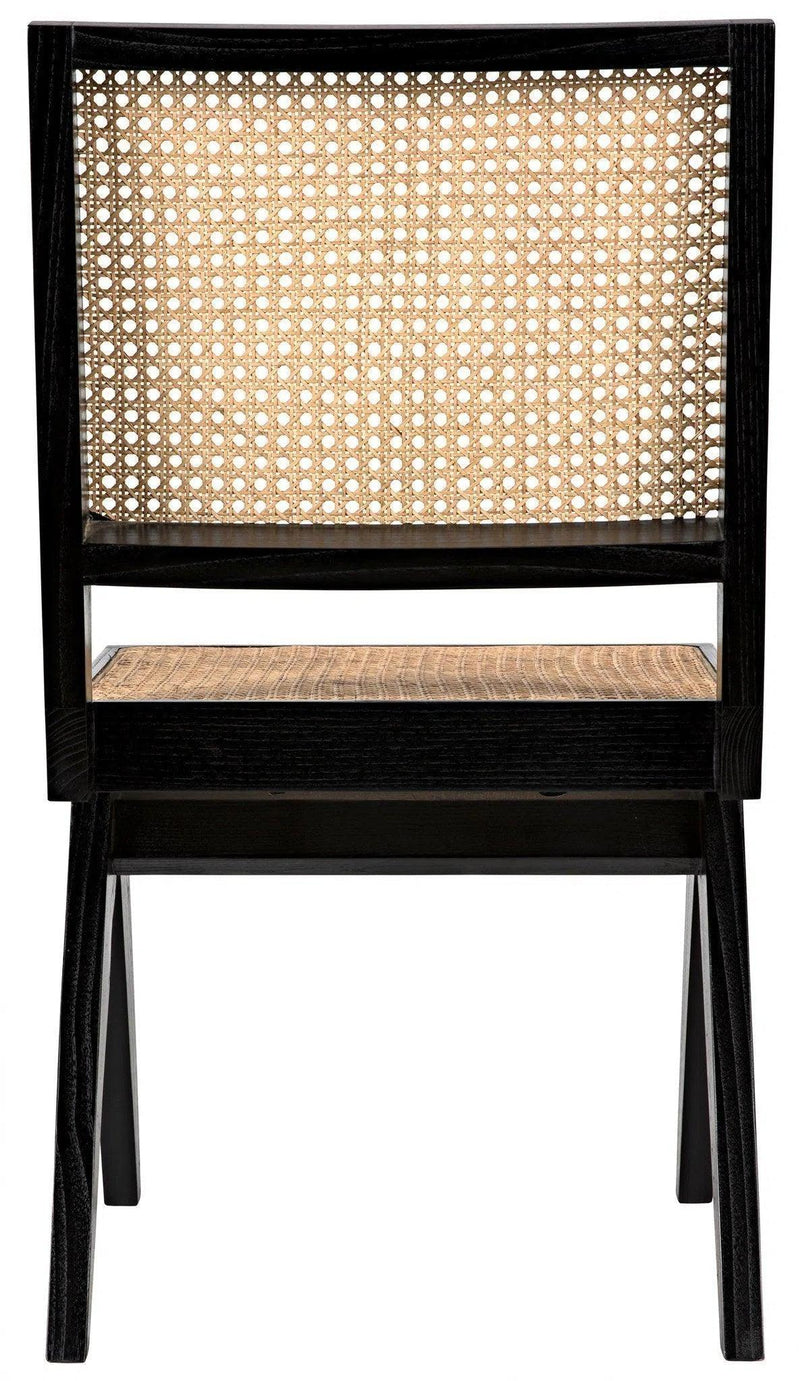 Joseph Side Chair, Charcoal Black Dining Chairs LOOMLAN By Noir