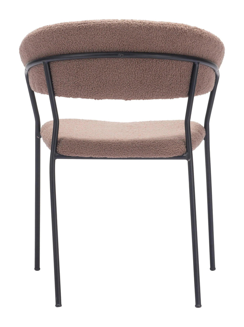 Josephine Polyester Upholstered Dining Chair (Set Of 2)