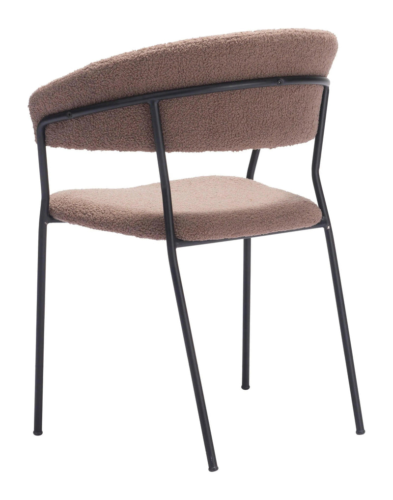 Josephine Polyester Upholstered Dining Chair (Set Of 2)