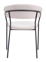 Josephine Polyester Upholstered Dining Chair (Set Of 2)