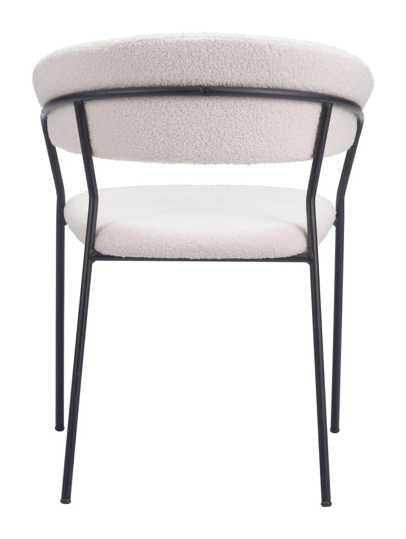 Josephine Polyester Upholstered Dining Chair (Set Of 2)