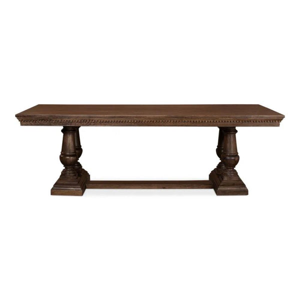 Joshua Pedestal Dining Table Dining Tables LOOMLAN By Sarreid