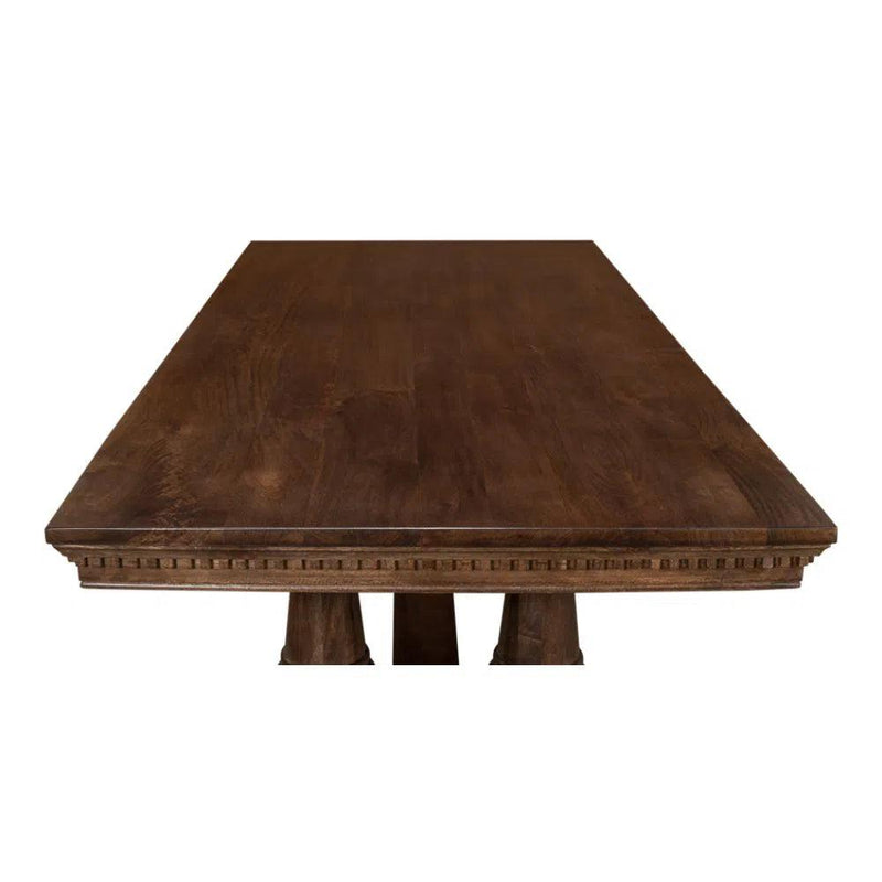 Joshua Pedestal Dining Table Dining Tables LOOMLAN By Sarreid