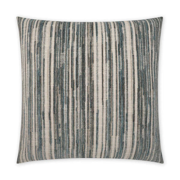 Julep Willow Stripes Tan Taupe Large Throw Pillow With Insert Throw Pillows LOOMLAN By D.V. Kap