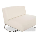 Jules Polyester Outdoor Accent Chair with Aluminium Leg Outdoor Accent Chairs LOOMLAN By Moe's Home